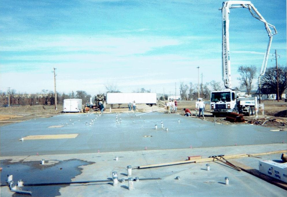 concrete pours